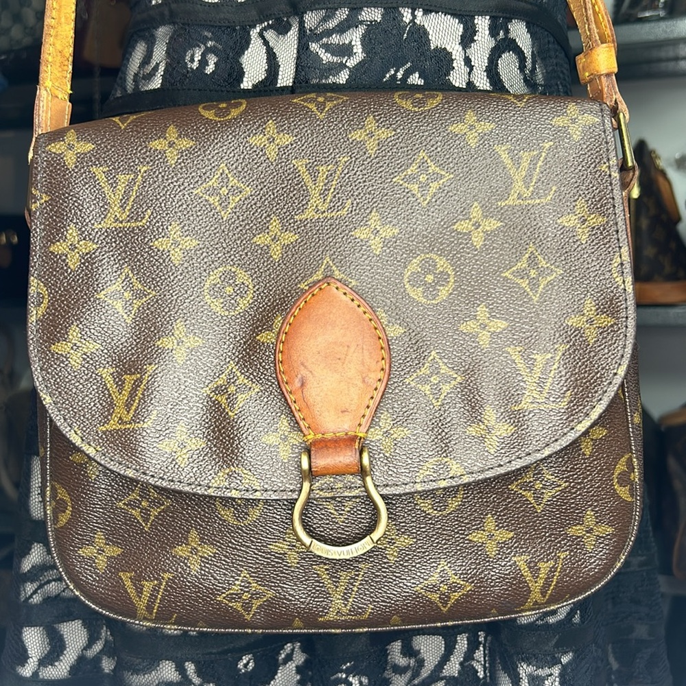 Louis Vuitton LOUIS VUITTON Monogram Saint Cloud/dusty bag